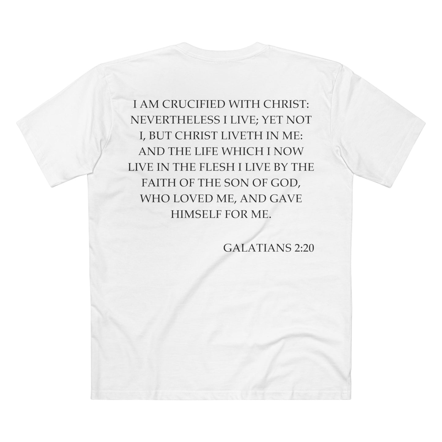 Galatians 2:20 - Crewneck T-shirt