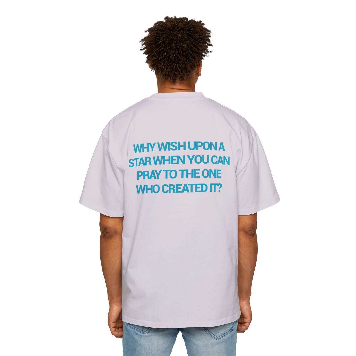 Wish Upon a Star - Heavy Oversized Tee (Custom)