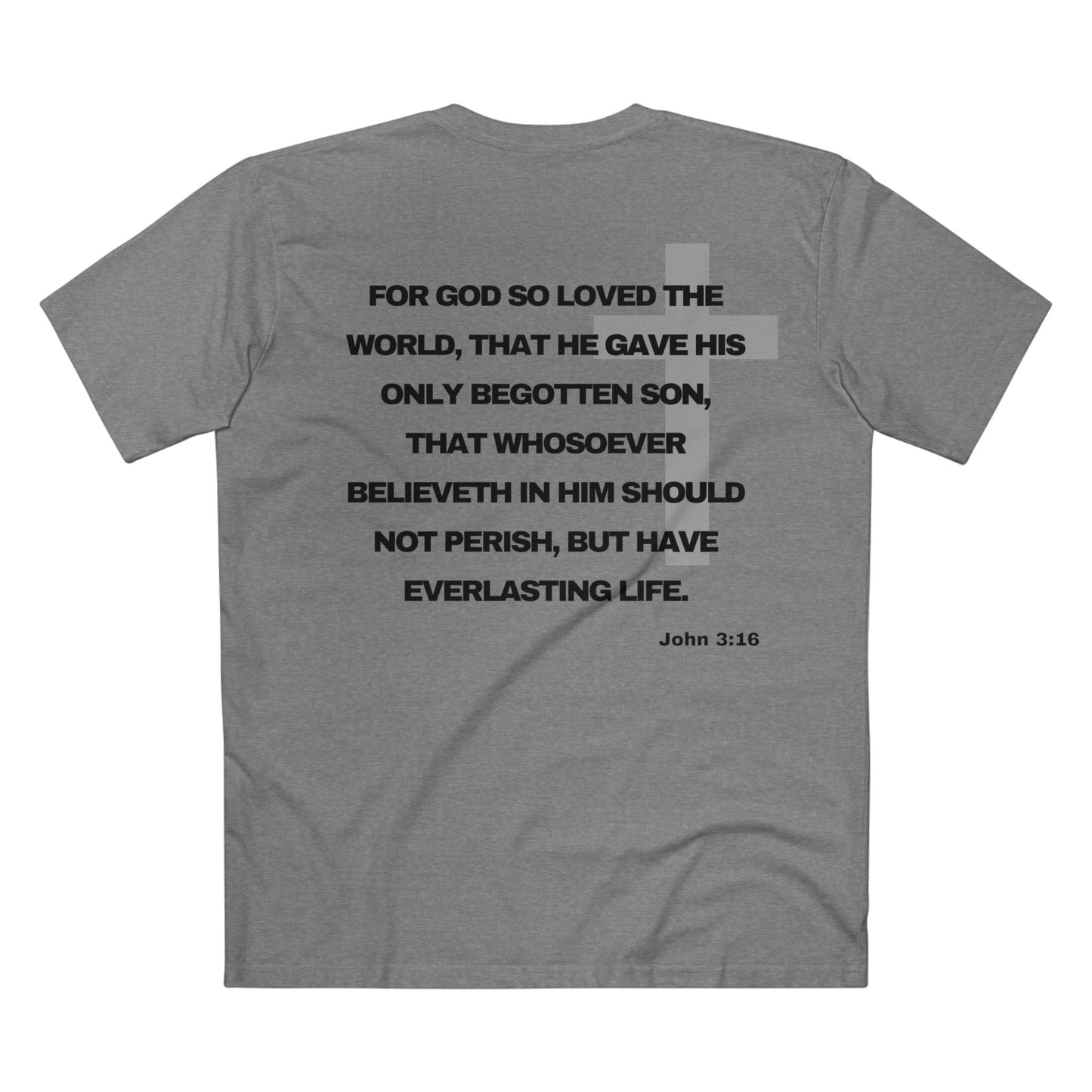 John 3:16 - Crewneck T-shirt (Custom)