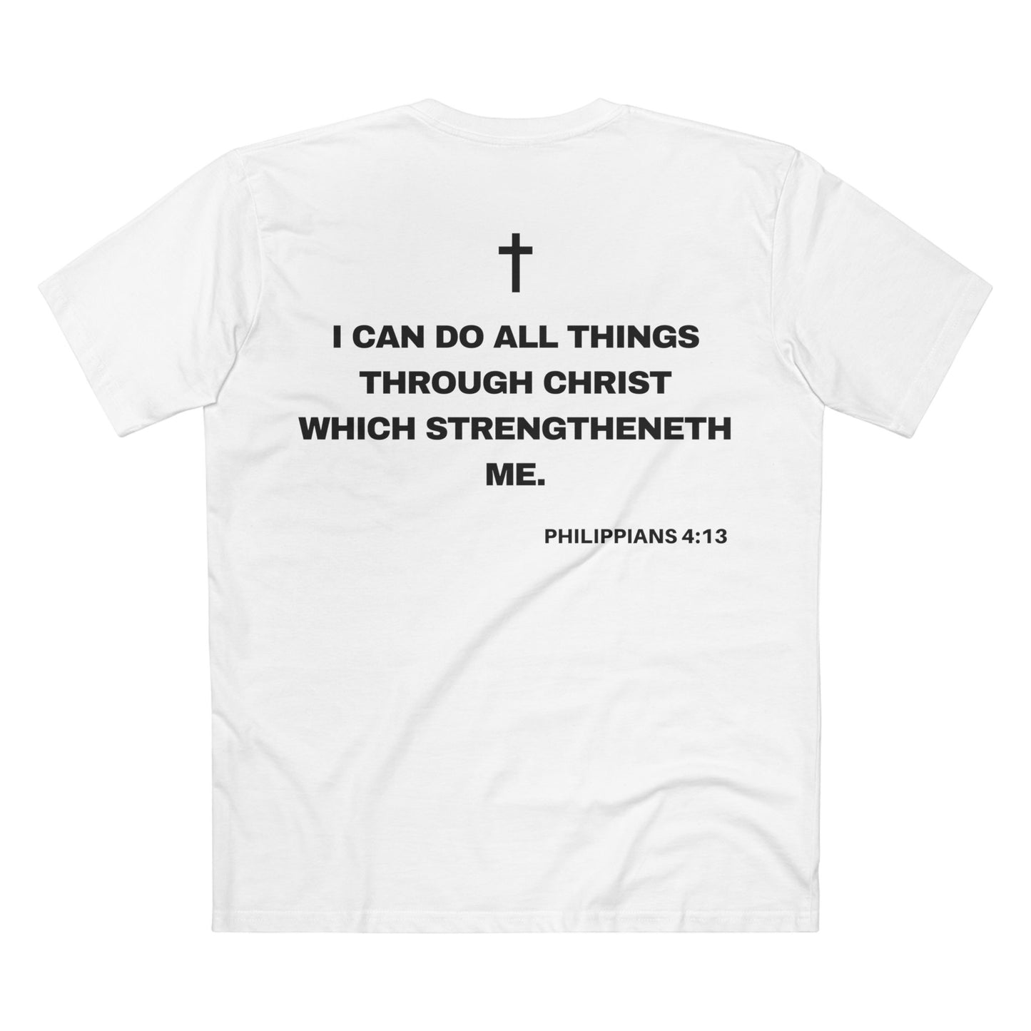 Philippians 4:13 - Crewneck T-shirt (Custom)