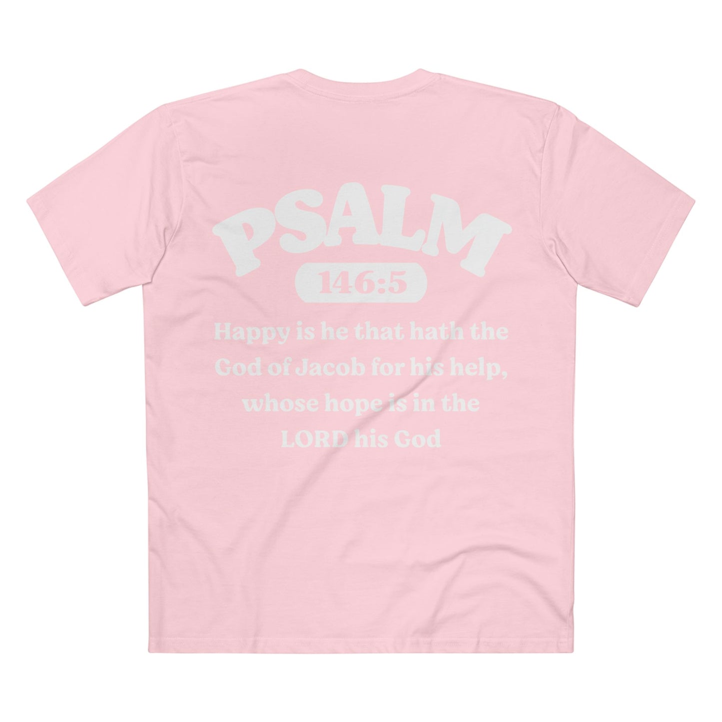 Psalm 146:5 - Crewneck T-shirt (Custom)