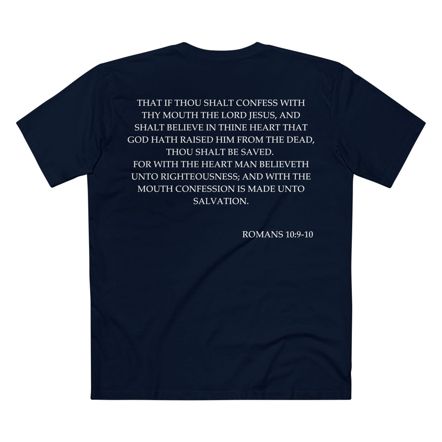 Romans 10:9-10 - Crewneck T-shirt