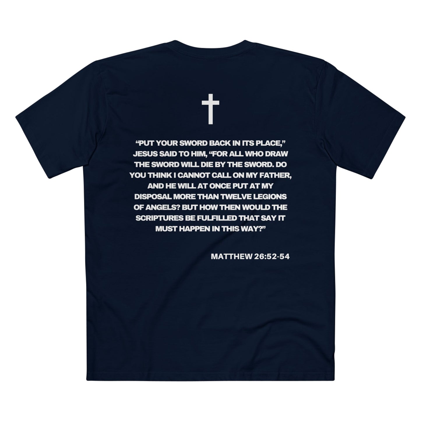 Matthew 26:52-54 - Crewneck T-shirt