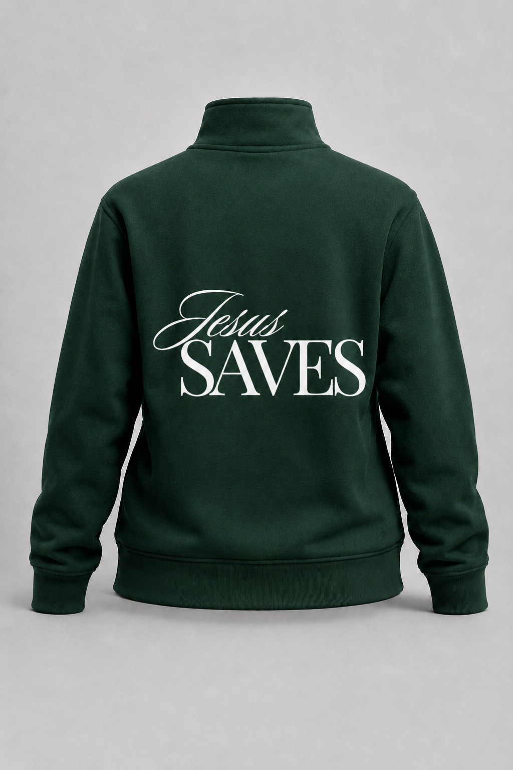 Women's Jesus Saves Half-Zip
