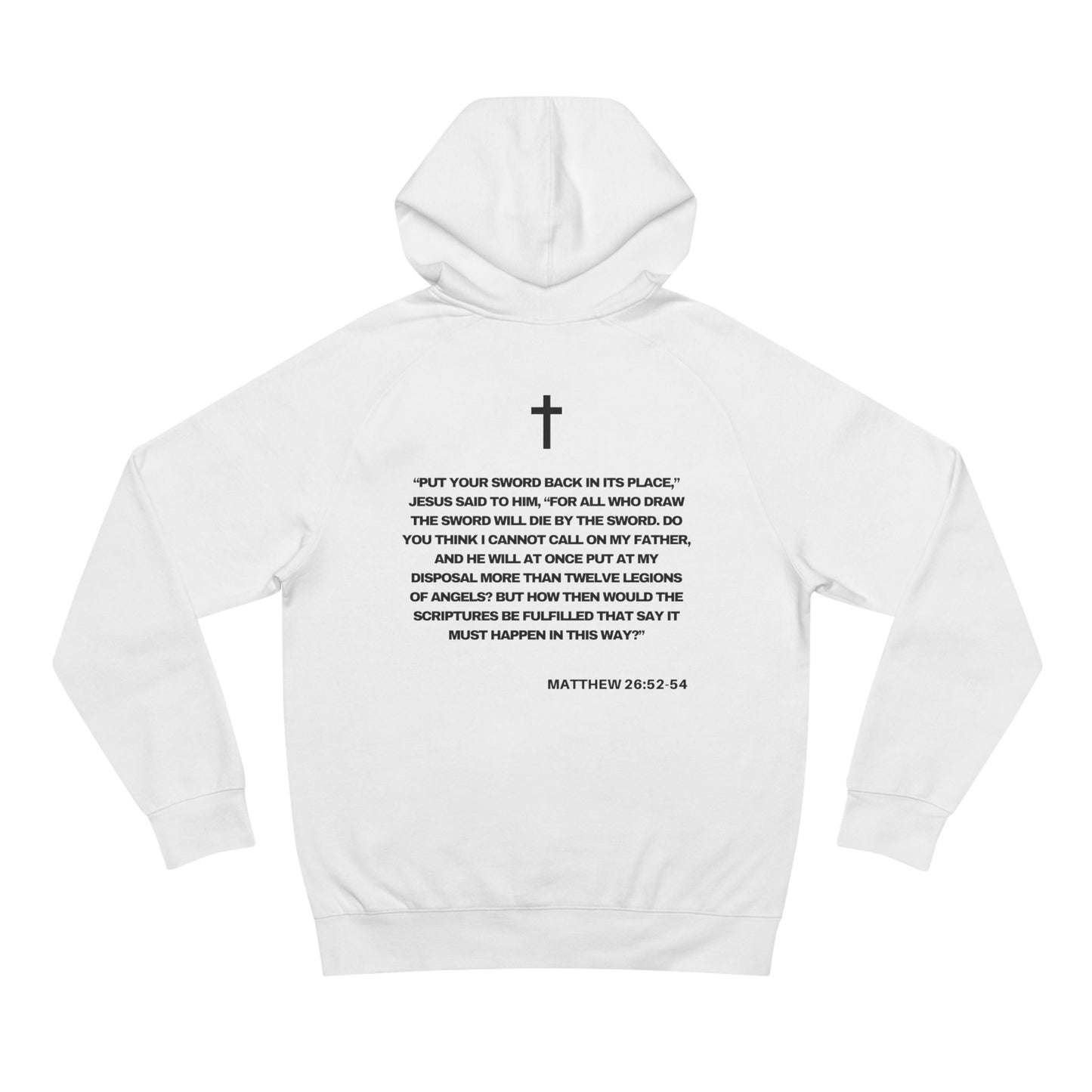 Matthew 26:52-54  - Premium Hoodie (custom)