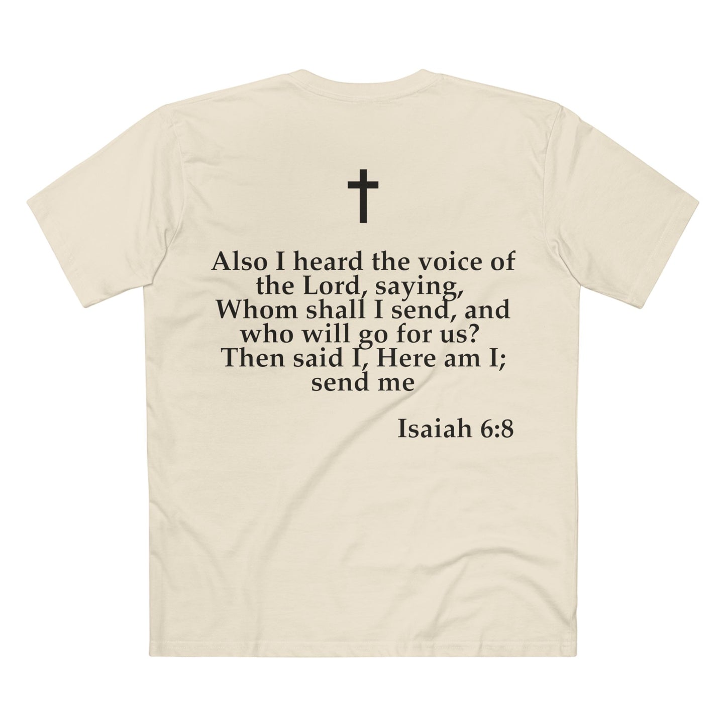 Isaiah 6:8 - Crewneck T-shirt (Custom)