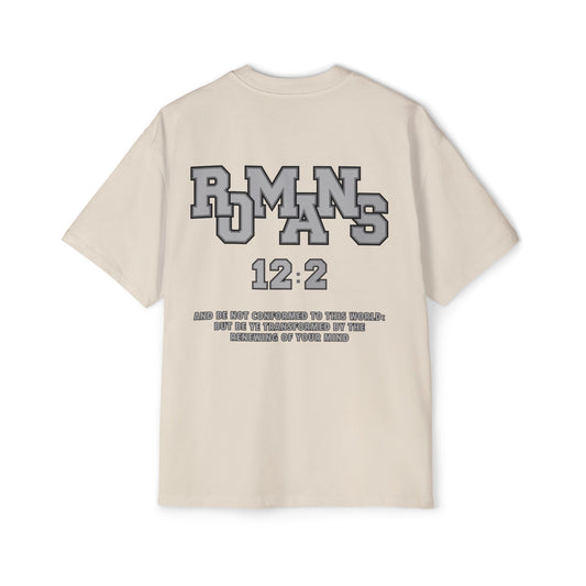 Romans 12:2 - Heavy Oversized Tee (Custom)