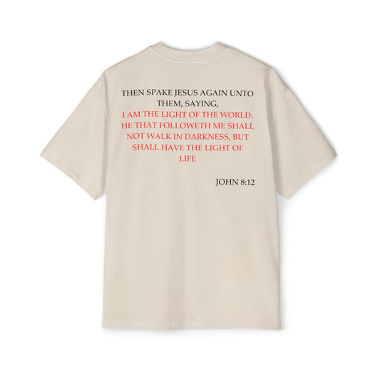 John 8:12 - Heavy Oversized Tee