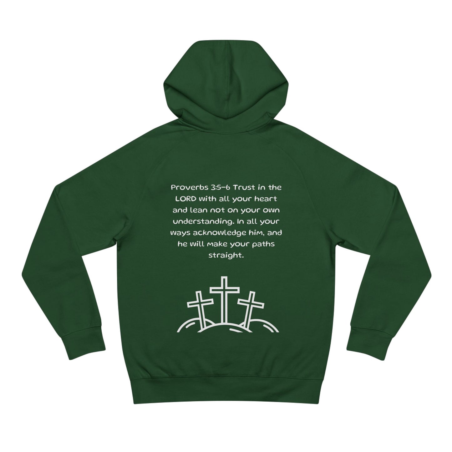Proverbs 3:5-6  - Premium Hoodie