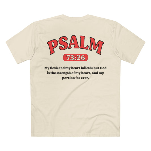 Psalm 73:26 - Crewneck T-shirt (Custom)