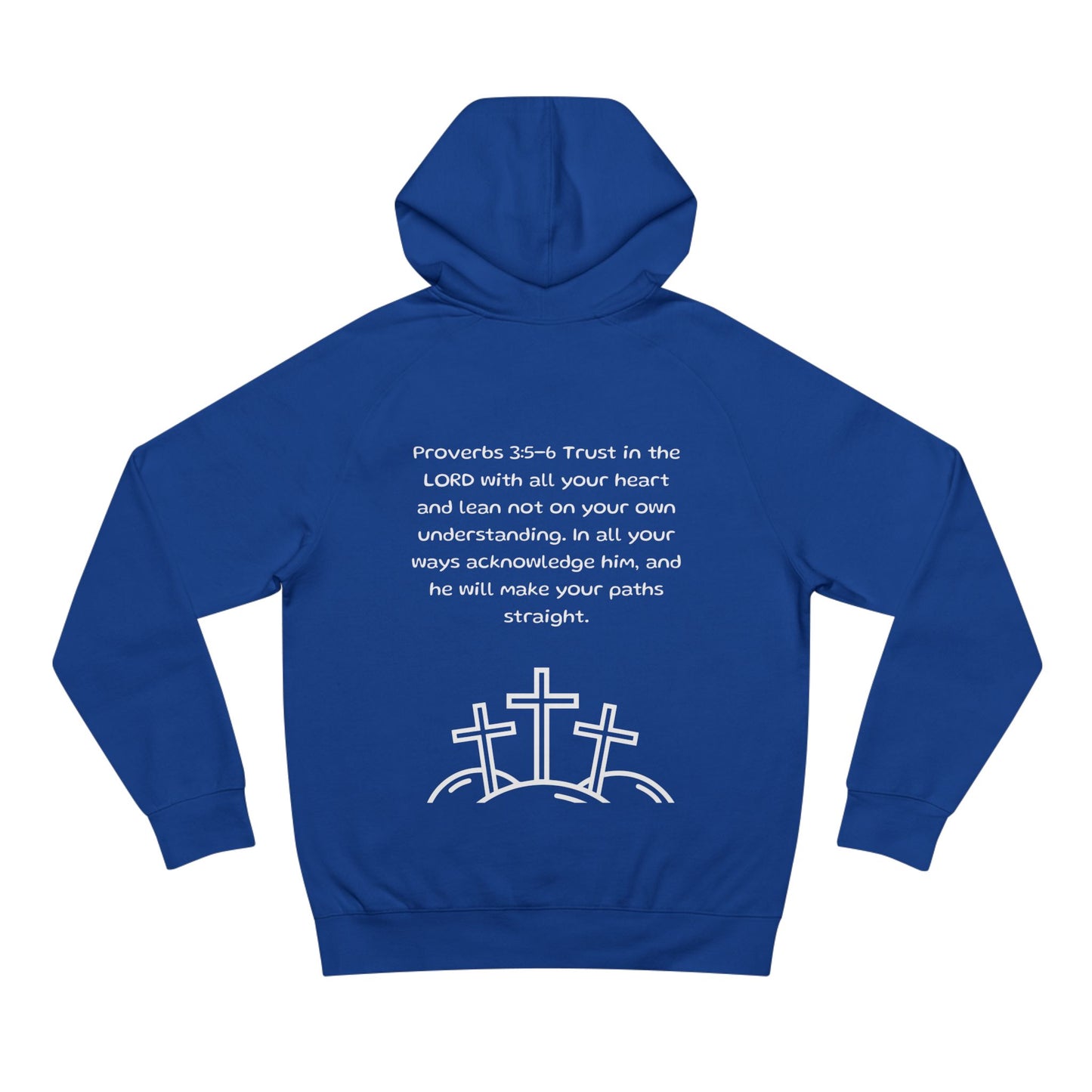 Proverbs 3:5-6  - Premium Hoodie