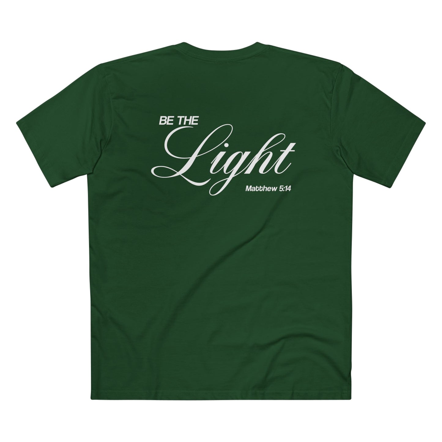 Be The Light  - Crewneck T-shirt (Custom)