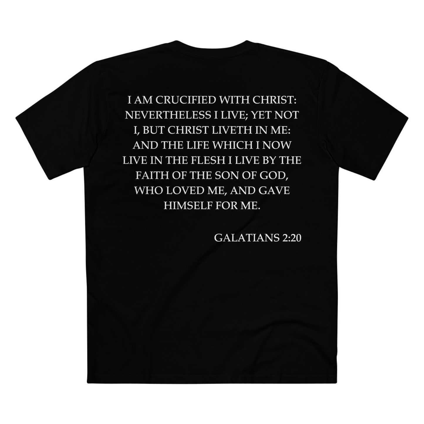Galatians 2:20 - Crewneck T-shirt