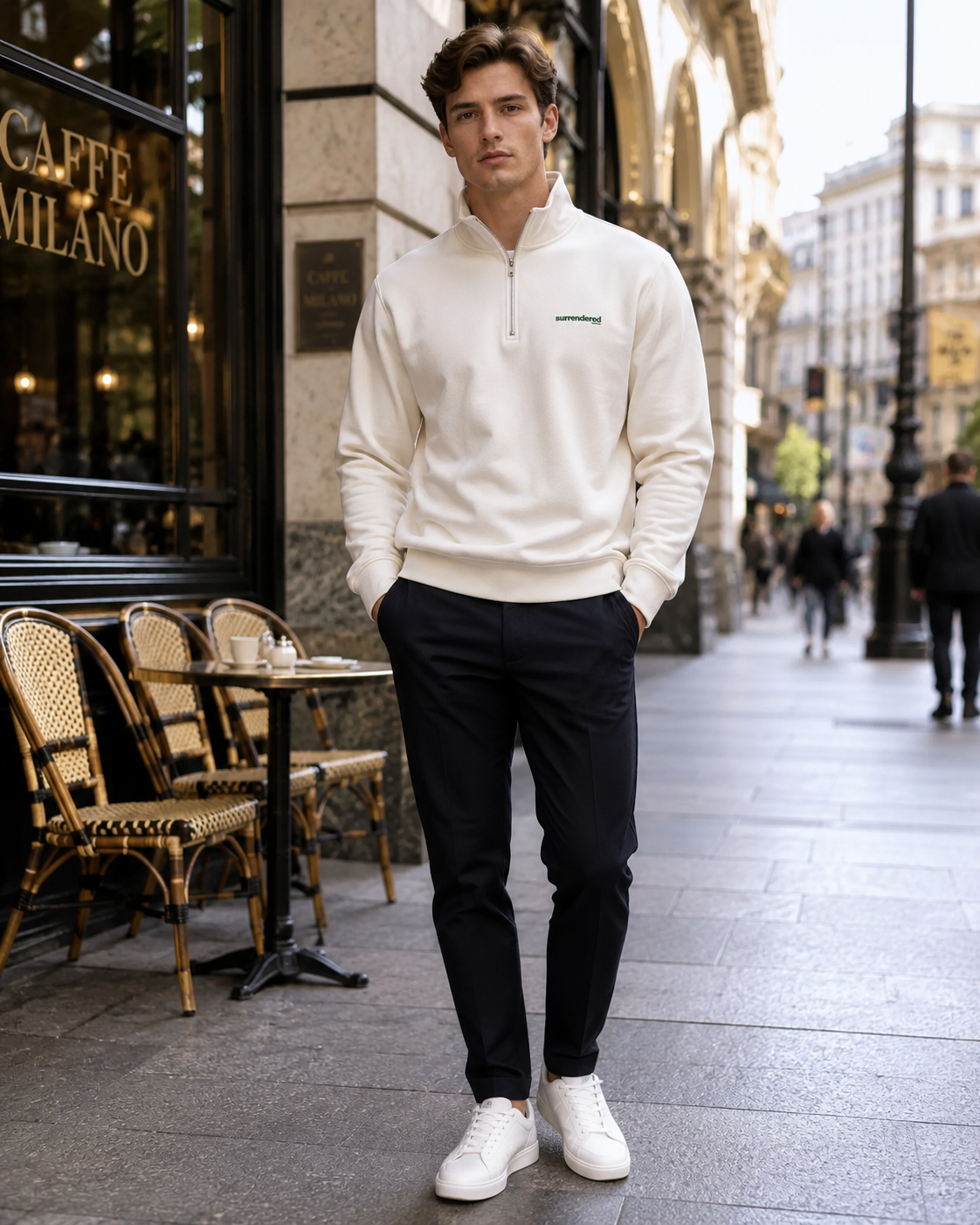 Men's Jesus Saves Half-Zip