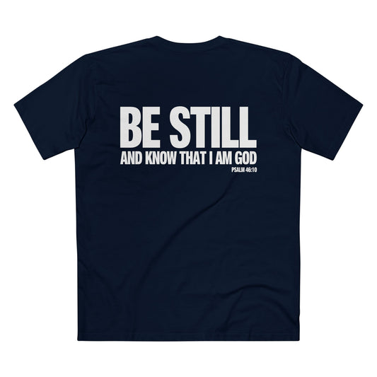 Psalm 46:10 - Crewneck T-shirt (Custom)