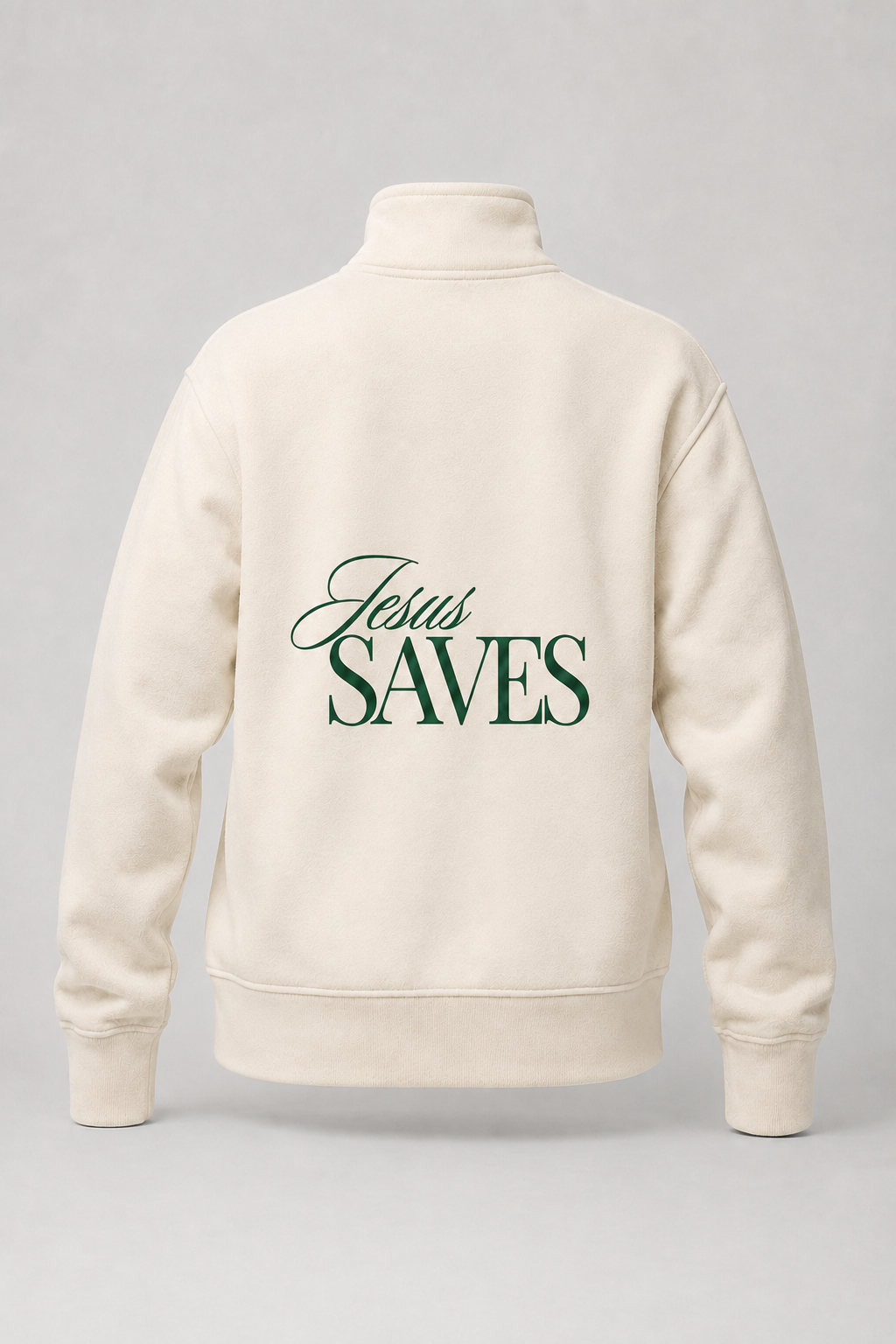 Women's Jesus Saves Half-Zip