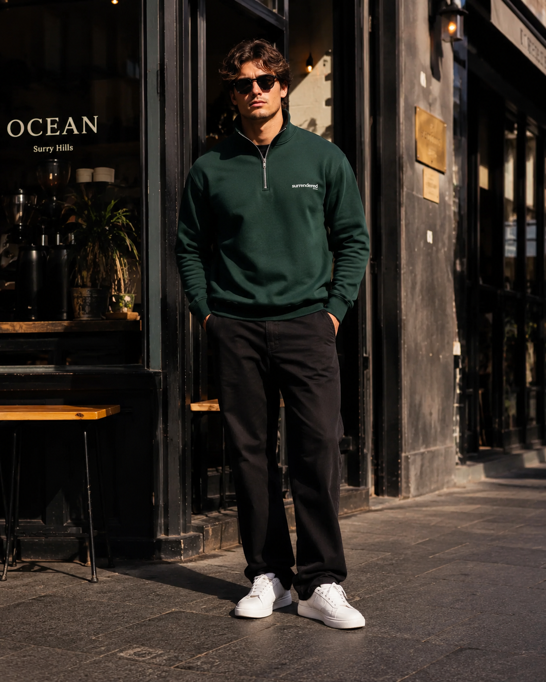 Men's Jesus Saves Half-Zip